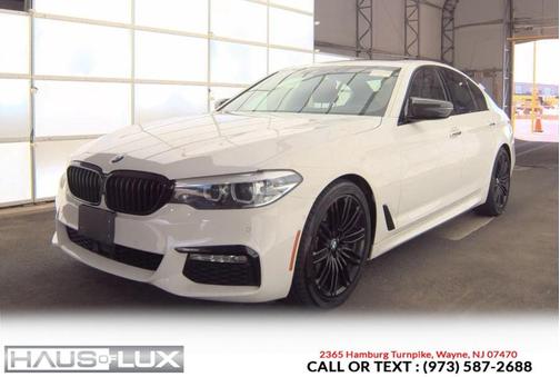 White 2018 BMW 540 xDrive