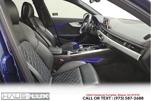 Moonlight Blue Metallic 2018 Audi S4 3.0T Prestige