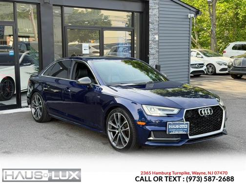Moonlight Blue Metallic 2018 Audi S4 3.0T Prestige