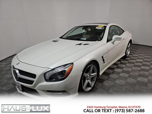 Diamond White Metallic 2013 Mercedes-Benz SL-Class 2dr Roadster SL550