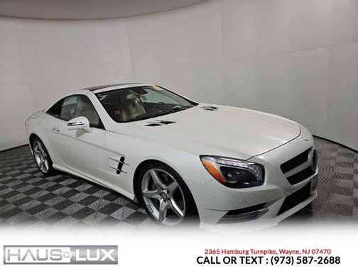 Diamond White Metallic 2013 Mercedes-Benz SL-Class 2dr Roadster SL550