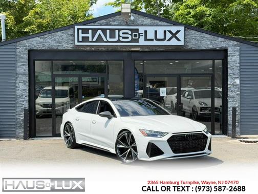 Glacier White Metallic 2022 Audi RS 7 4.0T