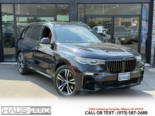 Carbon Black Metallic 2021 BMW X7 M50i