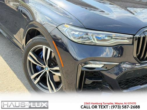 Carbon Black Metallic 2021 BMW X7 M50i