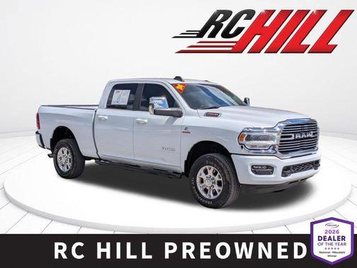 Bright White Clearcoat 2024 RAM 2500 Laramie Crew Cab 4x4 6'4' Box