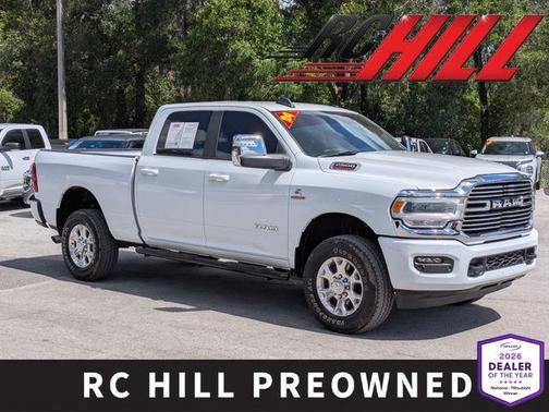 Bright White Clearcoat 2024 RAM 2500 Laramie Crew Cab 4x4 6'4' Box