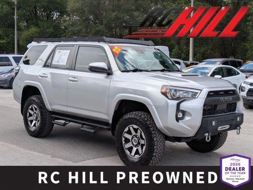 Classic Silver Metallic 2022 Toyota 4Runner TRD Off Road