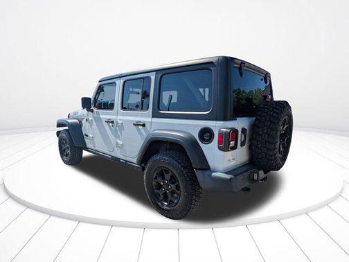 Bright White Clearcoat 2022 Jeep Wrangler Unlimited Sport