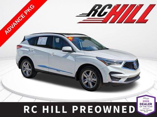 Platinum White Pearl 2020 Acura RDX Advance Package