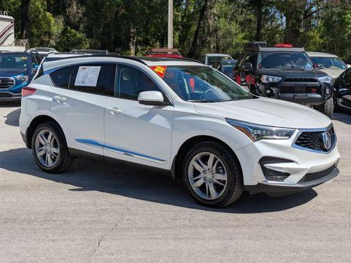 Platinum White Pearl 2020 Acura RDX Advance Package
