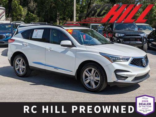 Platinum White Pearl 2020 Acura RDX Advance Package
