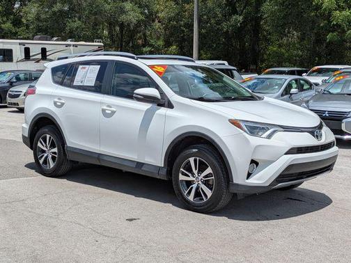 Super White 2016 Toyota RAV4 XLE