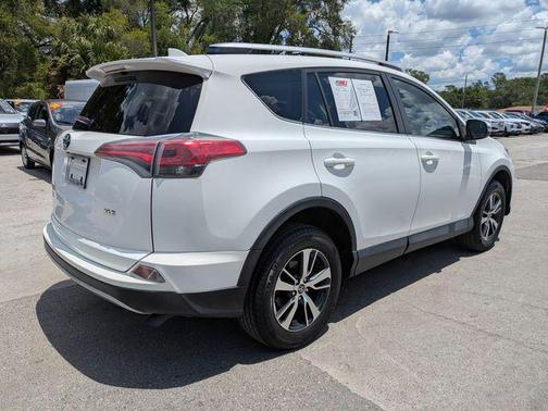 Super White 2016 Toyota RAV4 XLE