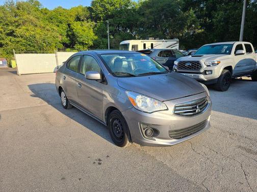 Mercury Gray Metallic 2019 Mitsubishi Mirage G4 ES