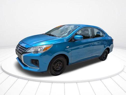 Sapphire Blue Metallic 2021 Mitsubishi Mirage G4 ES