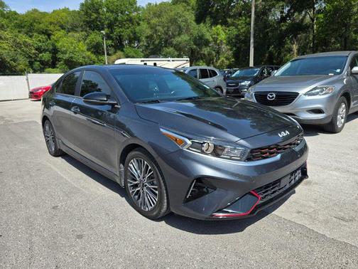 Gravity Gray 2024 Kia Forte GT-Line