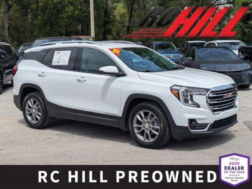Summit White 2023 GMC Terrain SLT