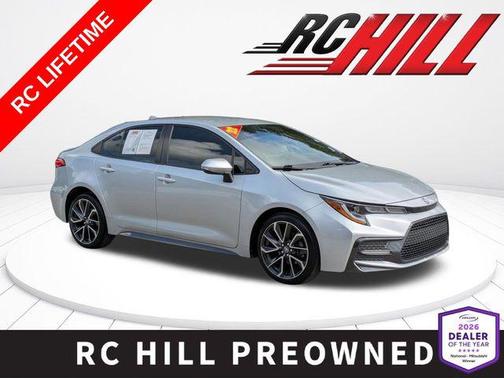 Silver 2022 Toyota Corolla SE