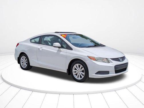 Taffeta White 2012 Honda Civic EX