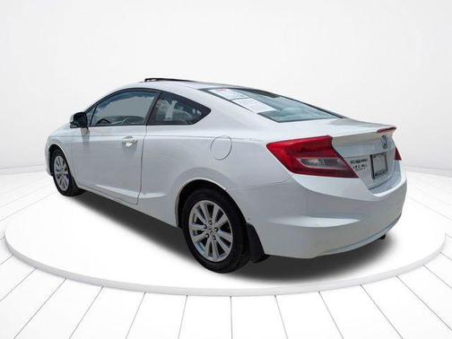 Taffeta White 2012 Honda Civic EX