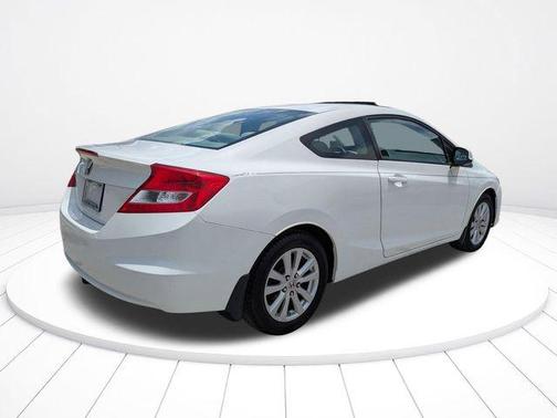 Taffeta White 2012 Honda Civic EX
