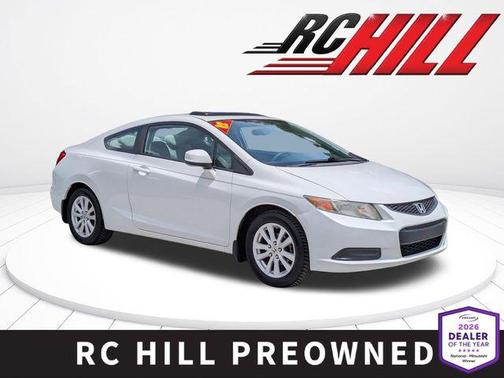 Taffeta White 2012 Honda Civic EX