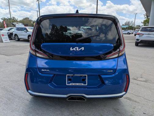 Neptune Blue 2024 Kia Soul GT-Line