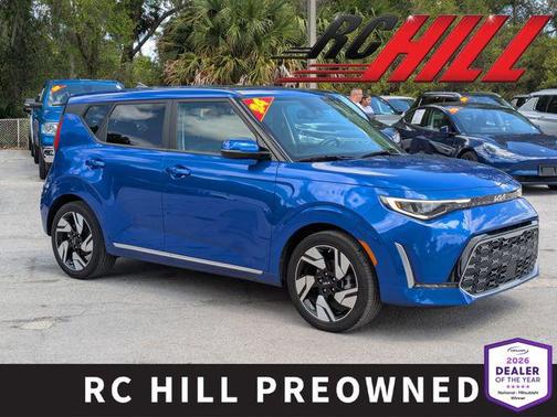 Neptune Blue 2024 Kia Soul GT-Line