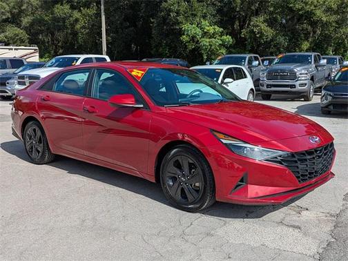 2021 Hyundai ELANTRA HEV Blue