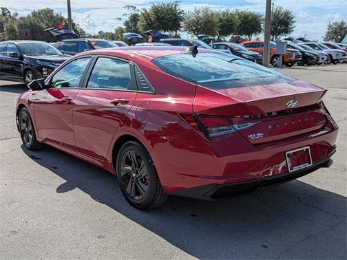 2021 Hyundai ELANTRA HEV Blue