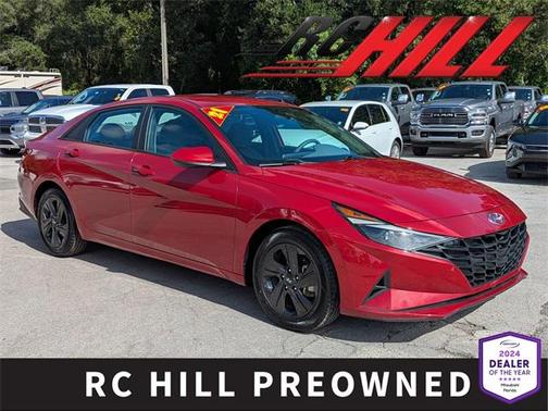 2021 Hyundai ELANTRA HEV Blue