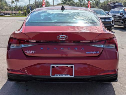 2021 Hyundai ELANTRA HEV Blue