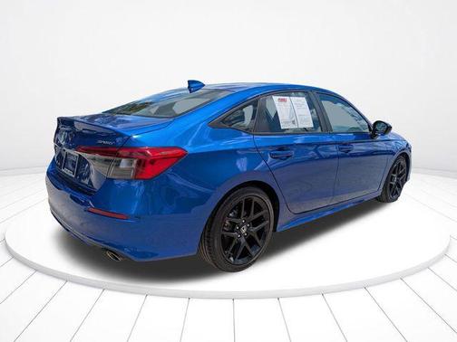 Aegean Blue Metallic 2024 Honda Civic Sport
