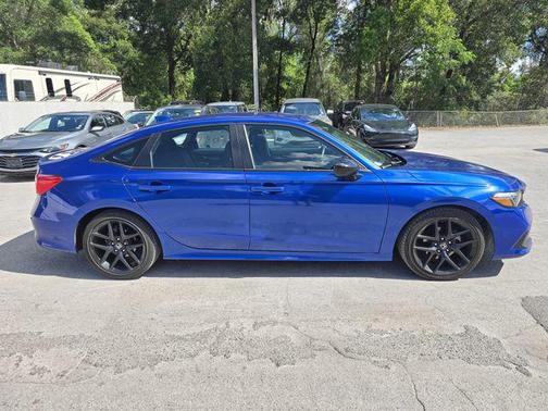Aegean Blue Metallic 2024 Honda Civic Sport