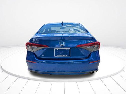 Aegean Blue Metallic 2024 Honda Civic Sport