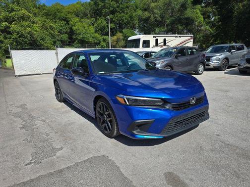 Aegean Blue Metallic 2024 Honda Civic Sport