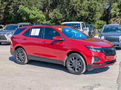 Radiant Red Tintcoat 2024 Chevrolet Equinox FWD RS