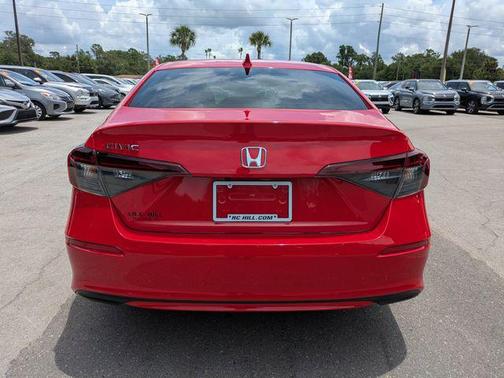 Rallye Red 2025 Honda Civic LX