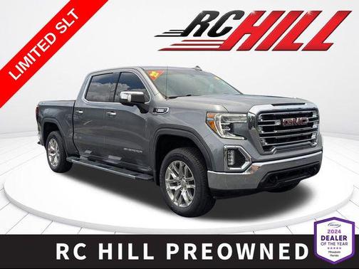 Satin Steel Metallic 2022 GMC Sierra 1500 SLT