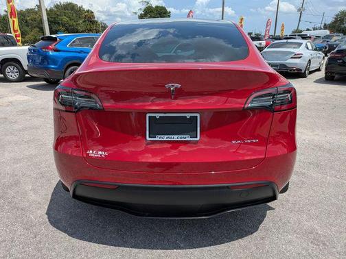 Red Multi-Coat 2023 Tesla Model Y Long Range Dual Motor All-Wheel Drive