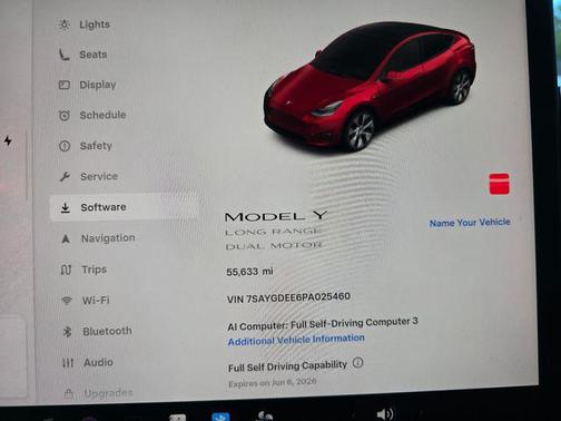 Red Multi-Coat 2023 Tesla Model Y Long Range Dual Motor All-Wheel Drive