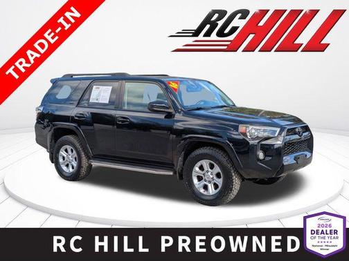 Midnight Black Metallic 2016 Toyota 4Runner SR5