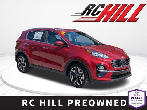 Hyper Red 2020 Kia Sportage EX