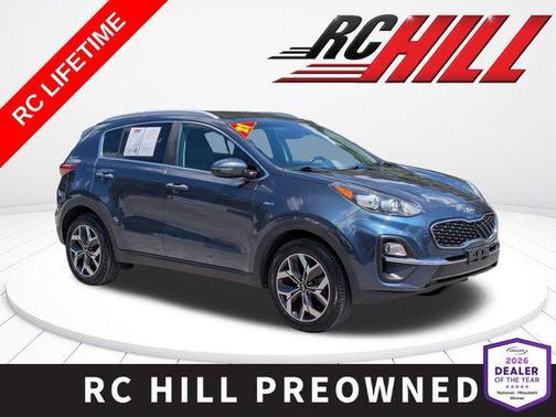 Pacific Blue 2021 Kia Sportage EX