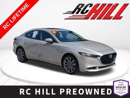 Platinum Quartz Metallic 2024 Mazda Mazda3 FWD w/Preferred Package
