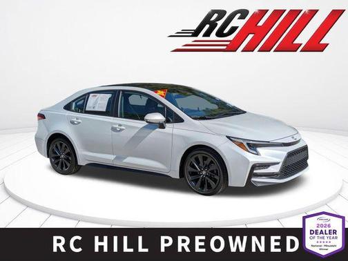 White 2024 Toyota Corolla XSE