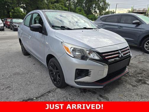 Starlight Silver Metallic w/Black Roof 2023 Mitsubishi Mirage G4 Black Edition