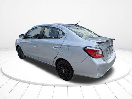 Starlight Silver Metallic w/Black Roof 2023 Mitsubishi Mirage G4 Black Edition