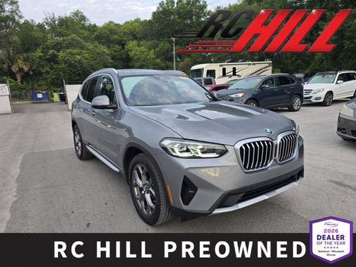 Skyscraper Grey Metallic 2024 BMW X3 xDrive30i