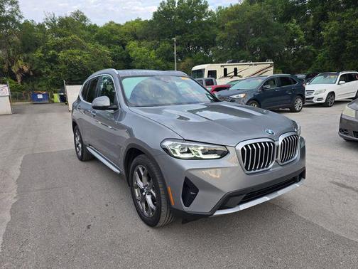 Skyscraper Grey Metallic 2024 BMW X3 xDrive30i